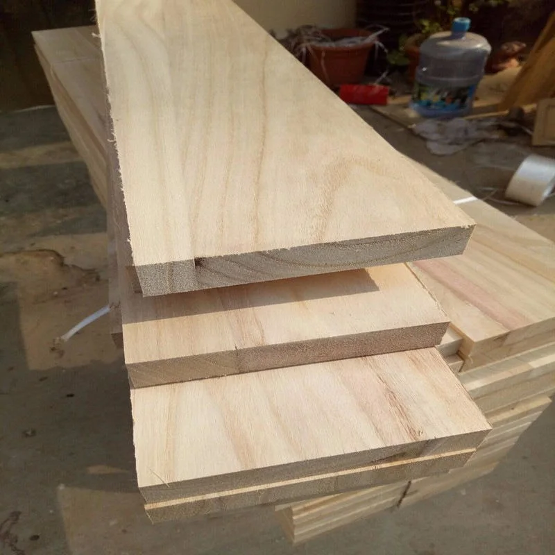 Factory Wholesale/Supplier House Construction Paulownia Timber Solid Paulownia Wood Boards Pine Wood