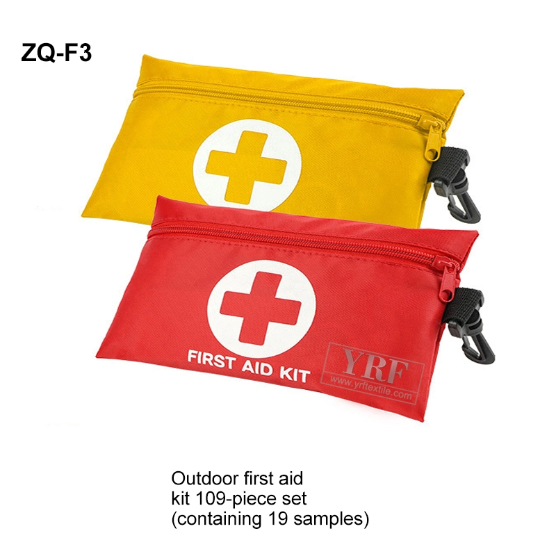 Custom Cloth Storage Bag 20*14cm Travel Survival First Aid Emergency Kit Small Bag for Medical Sports Office Mini Home First Aid Kit