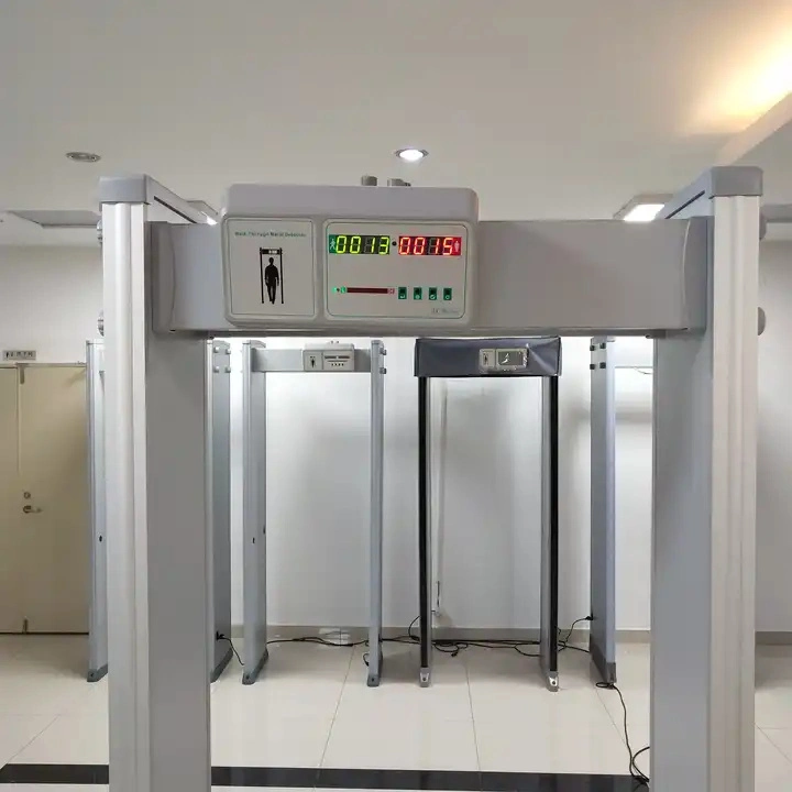 Pinpoint High Performance Smart Security LED Display 6 Zone Walkthrough Metal Detector Gate Price