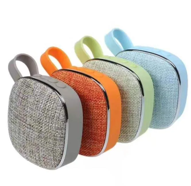 Portable Wireless Bt Speaker Mini Hands Free Car Beach Fabric Stereo Music Loudspeaker