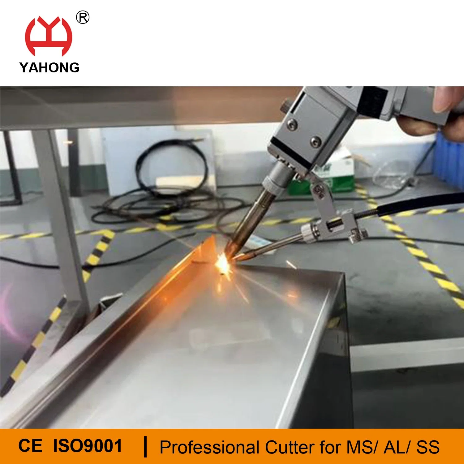 Equipamento de soldadura em aço a laser de fibra de 1500 W portátil preço de Venda na China