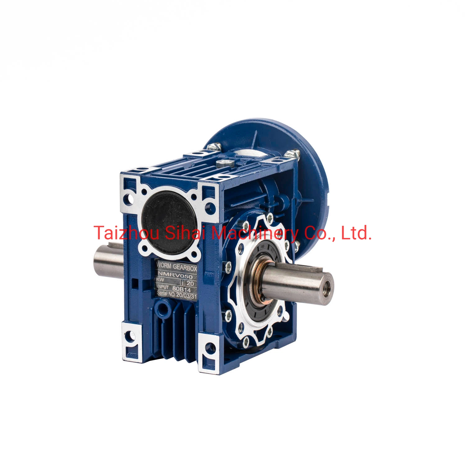 Alunimun Alloy Material Made Worm and Wheel Transmission Gearbox for Agricultural Equipment/Machinery