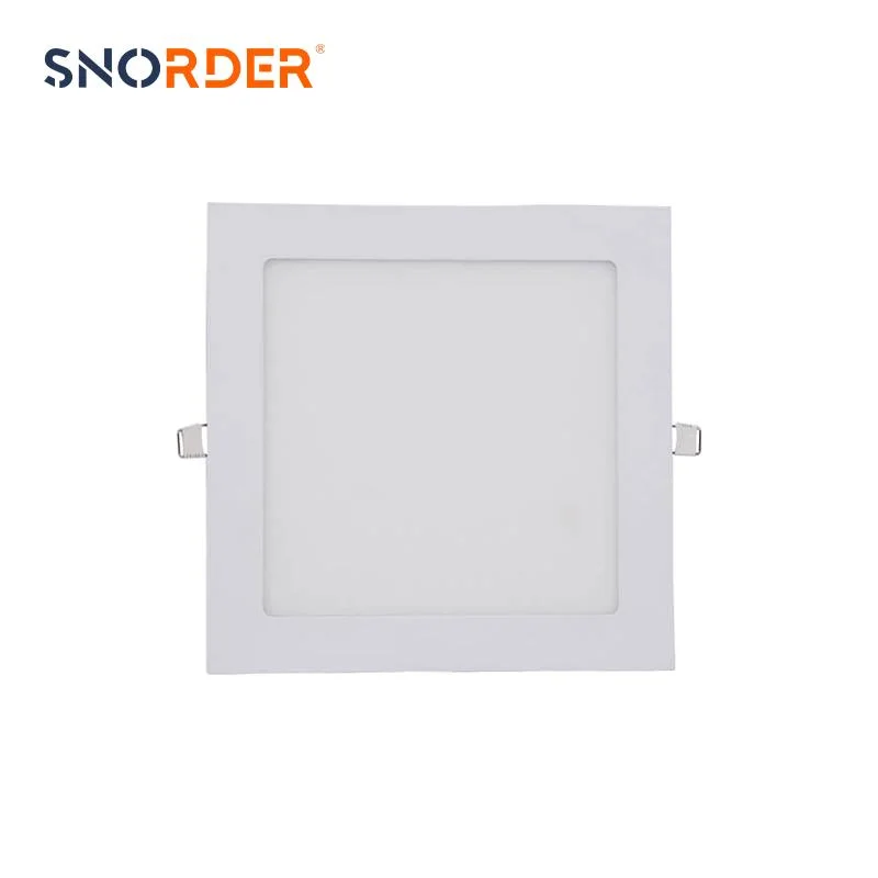 Made in China Selling Modern White Panel Lamp 12W Embedded Indoor Lighting 175mm