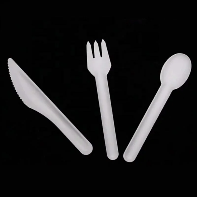 Disposable Eco Biodegradable Paper Tableware Knife Fork Spoon