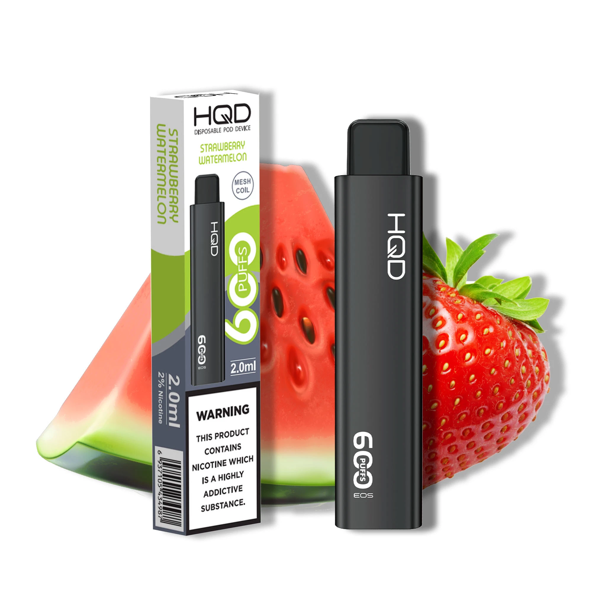 Factory Direct Sale Disposable Pod Hqd EOS 600 Puffs Electronic Cigarette