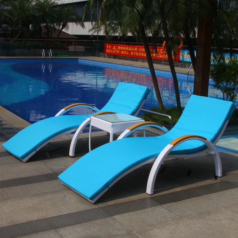 Good Quality Wholesale/Supplier Aluminium Beach Outdoor Sun Lounger Garden Swimming Pool Deck Chair