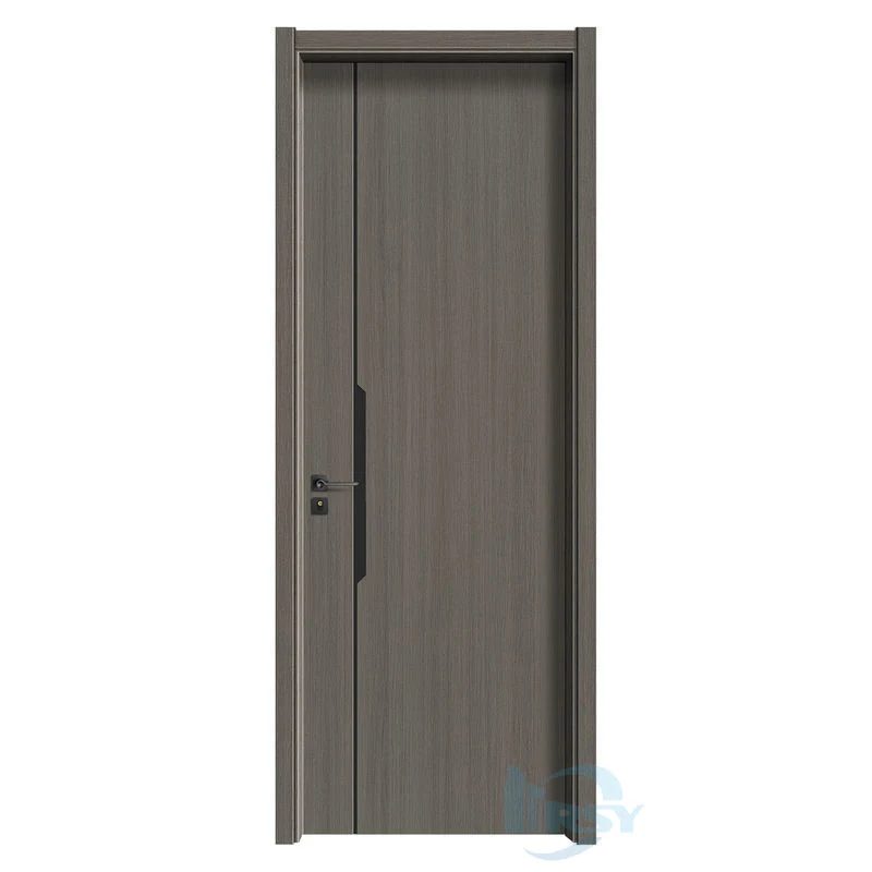 Porte en bois MDF/HDF intérieure pour hôtel à prix d'usine.