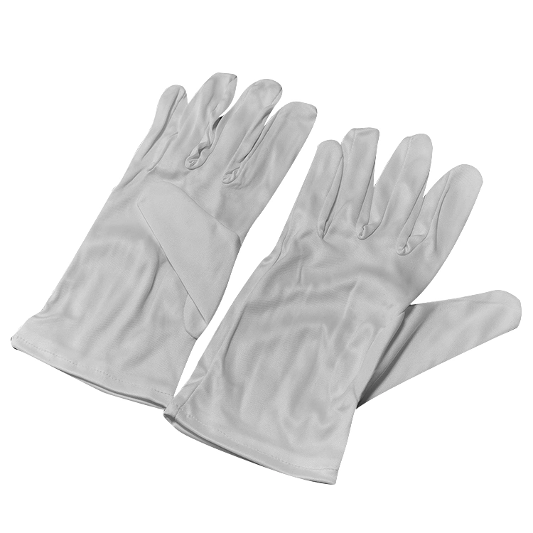 Goldene Lieferantin hohem grade Stretchable bequeme Cleanroom Microfiber Handschuhe