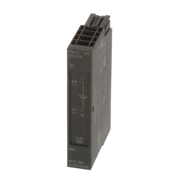 Siemens PLC 6es7138-4ca01-0A0 وحدة الطاقة PM-E 24 VDC W/Diagno Et200s Brand نسخة أصلية جديدة