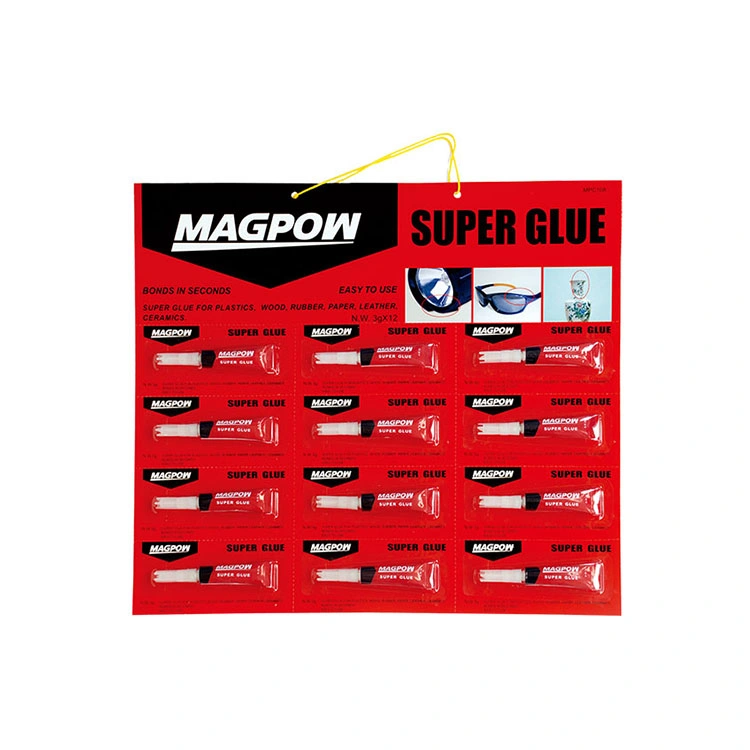 Magpow 100% Cyanoacrylate Adhesive Fast Curing&Stong Bonding Instant Super Glue/Power Glue /Hotsale Glue Worldwide