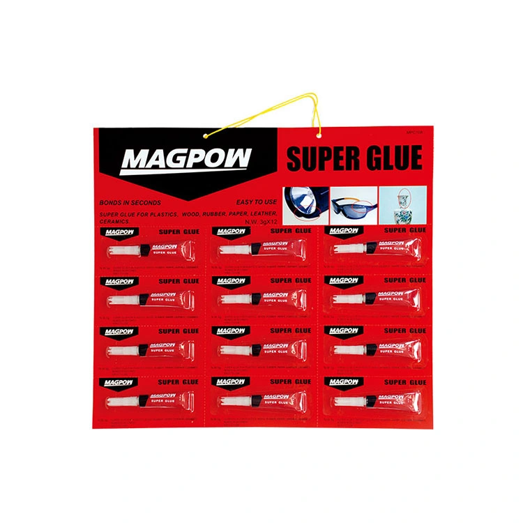 Magpow 100% Cyanacrylat Klebstoff Schnell Aushärtend &amp; Stong Bonding Instant Super Glue/Power Leim / Hotsale Leim Weltweit