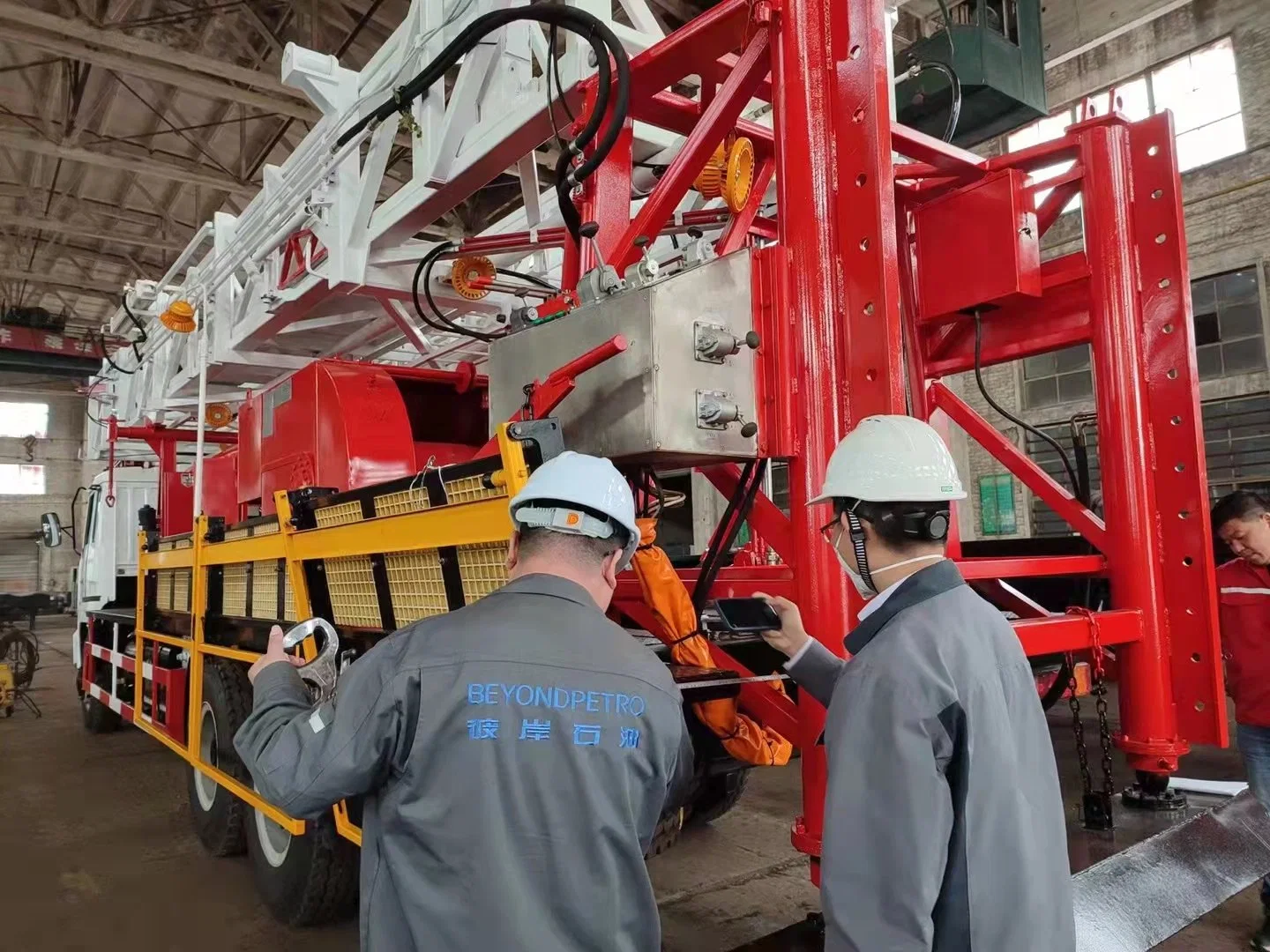 Skid-Mounted Zj30 Drilling Rig