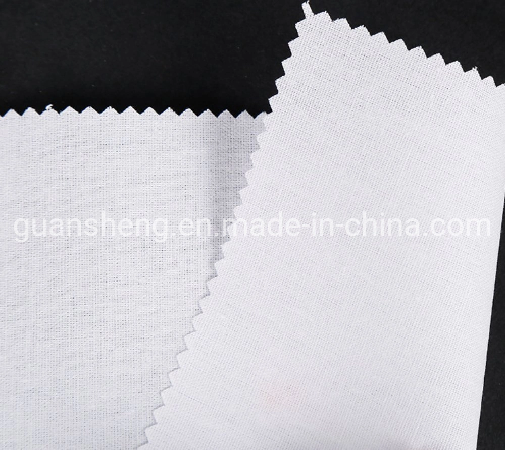 2022ss Wholesale/Supplier Apparel Accessory Interlining of Fabric Shirt Collar Fusing Interlining for Garments From China Manufacture