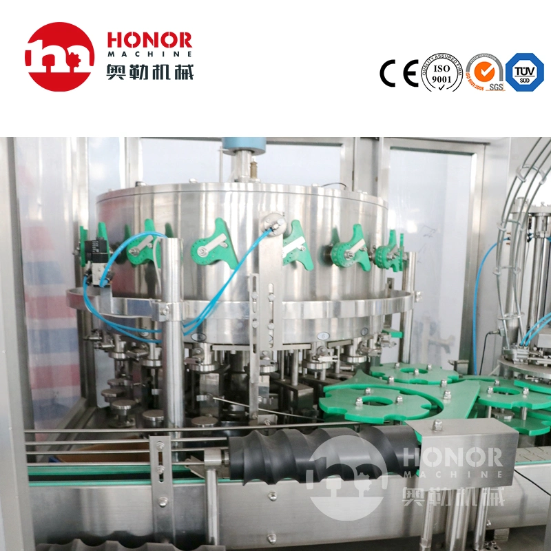 Beautiful Shape, Fully Functional Aluminum Can Carbonated Drink Juice Production Filling Line