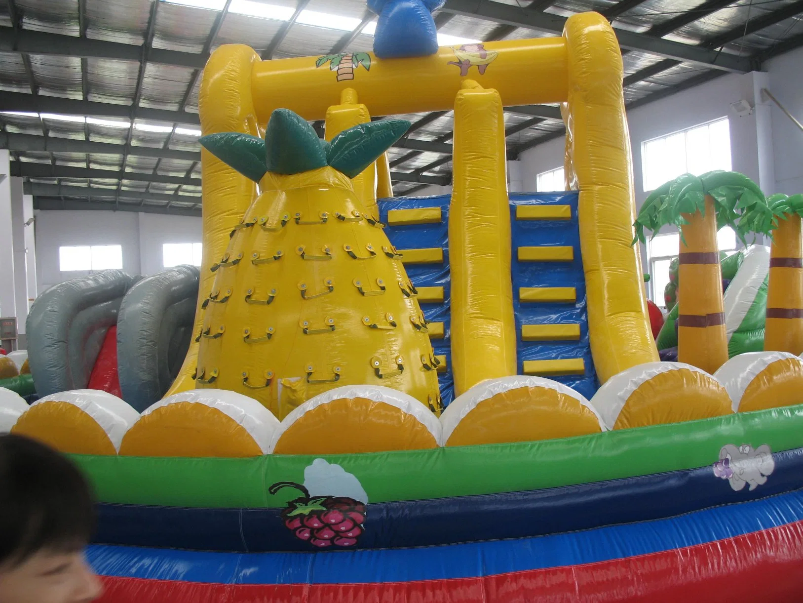 Newest Inflatable Giant Fruit Castle Bouncer for Children Playground