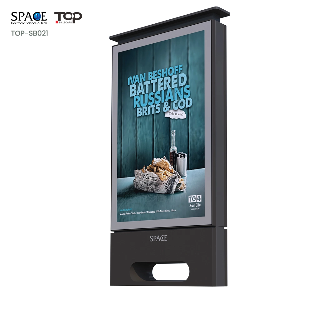 Aluminum Material Frame LED Scrolling Advertising Light Box