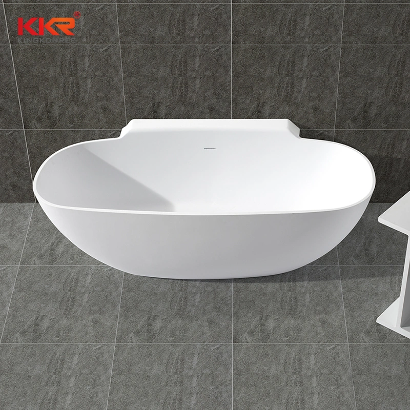 Modern Acrylic Solid Surface Stone Bathroom Freestanding Bath