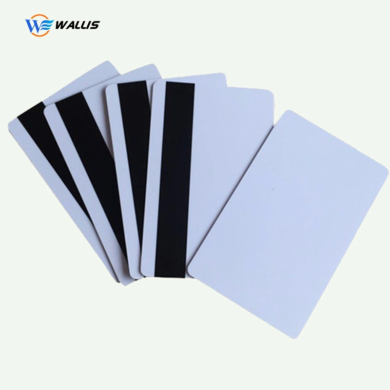 Zebra Plastic Sublimation PVC ID Membership Cards, Reprintable PVC Plain White Blank Magnetic Stripe Card