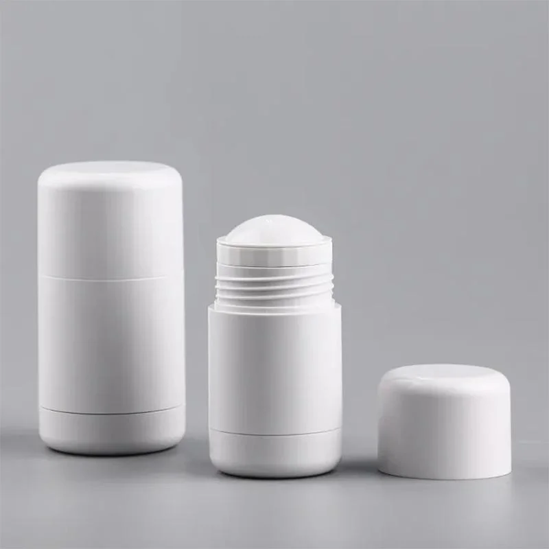 30g Cylindrical Empty Container Replaceable Deodorant Tube for Men and Women