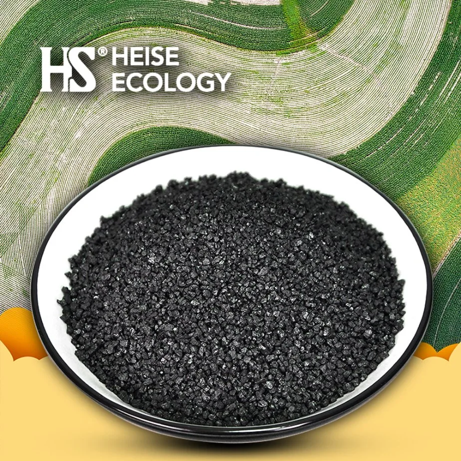 Black Shiny Flake/Powder/Granular/Crystal GMP Approved HS-Eco 25kg Bags Potassium Fulvic Humic Acid