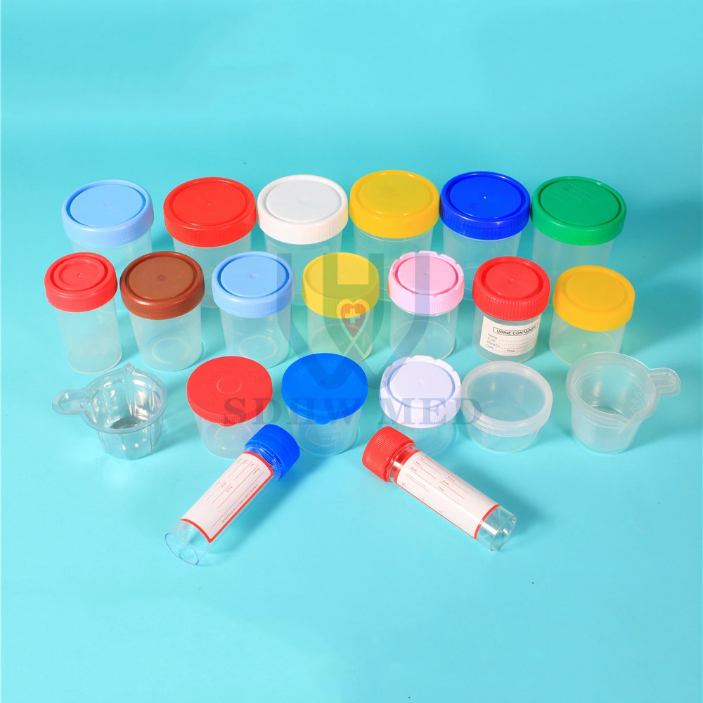 Urine Container Medical Disposable PP Specimen Cup 30ml 60ml