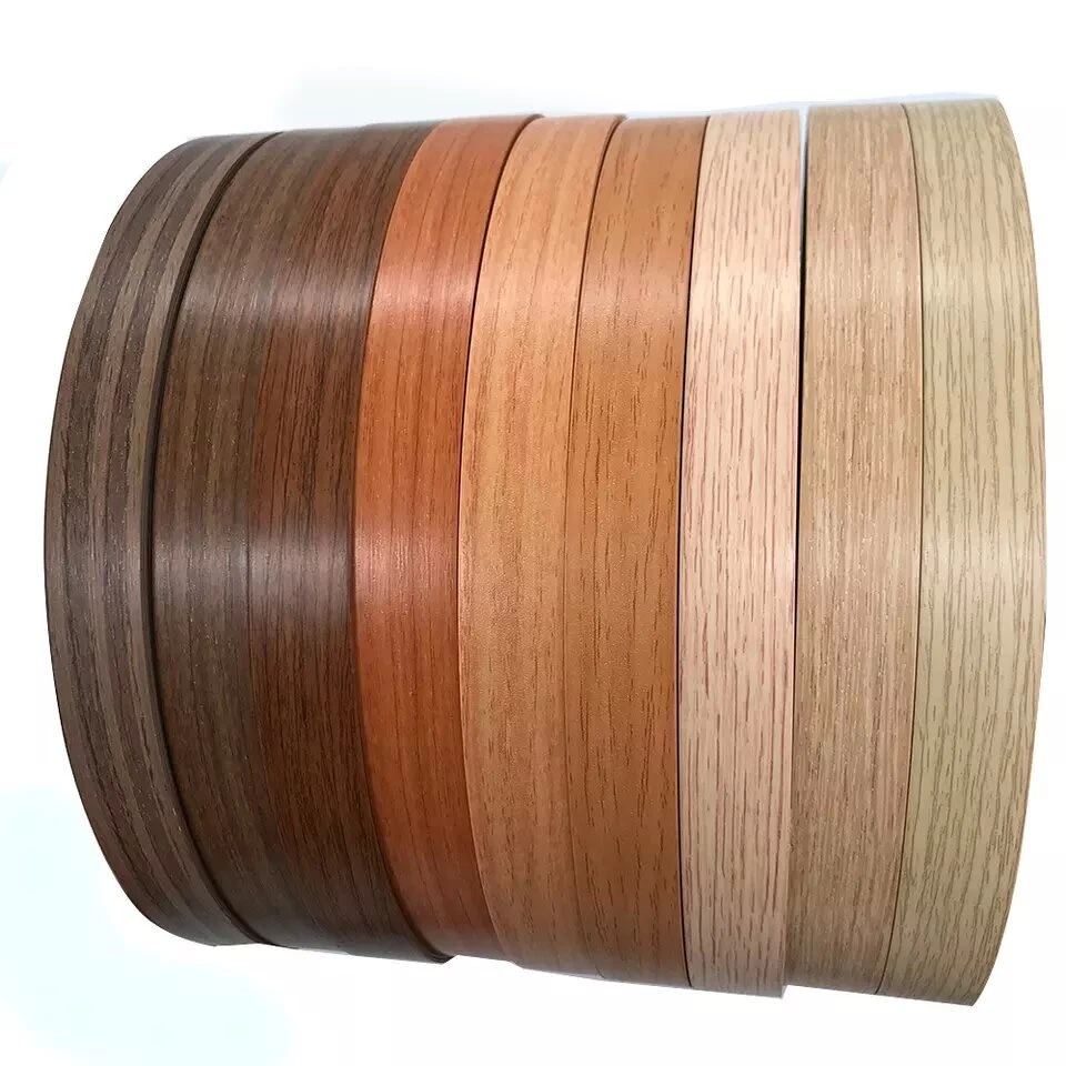 Solid Color Vinyl PVC Edge Banding for MDF Particle Board Panel Furniture