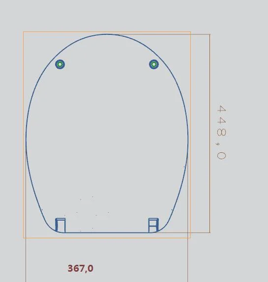 UF White Toilet Seat Supplier Soft Close