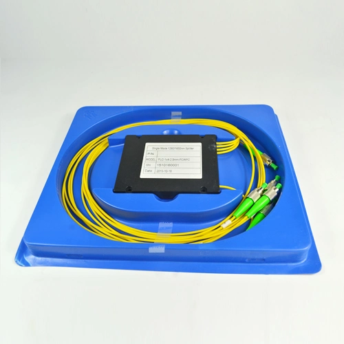 Gpon Passive PLC Optical Fiber Splitter with FC APC Connector