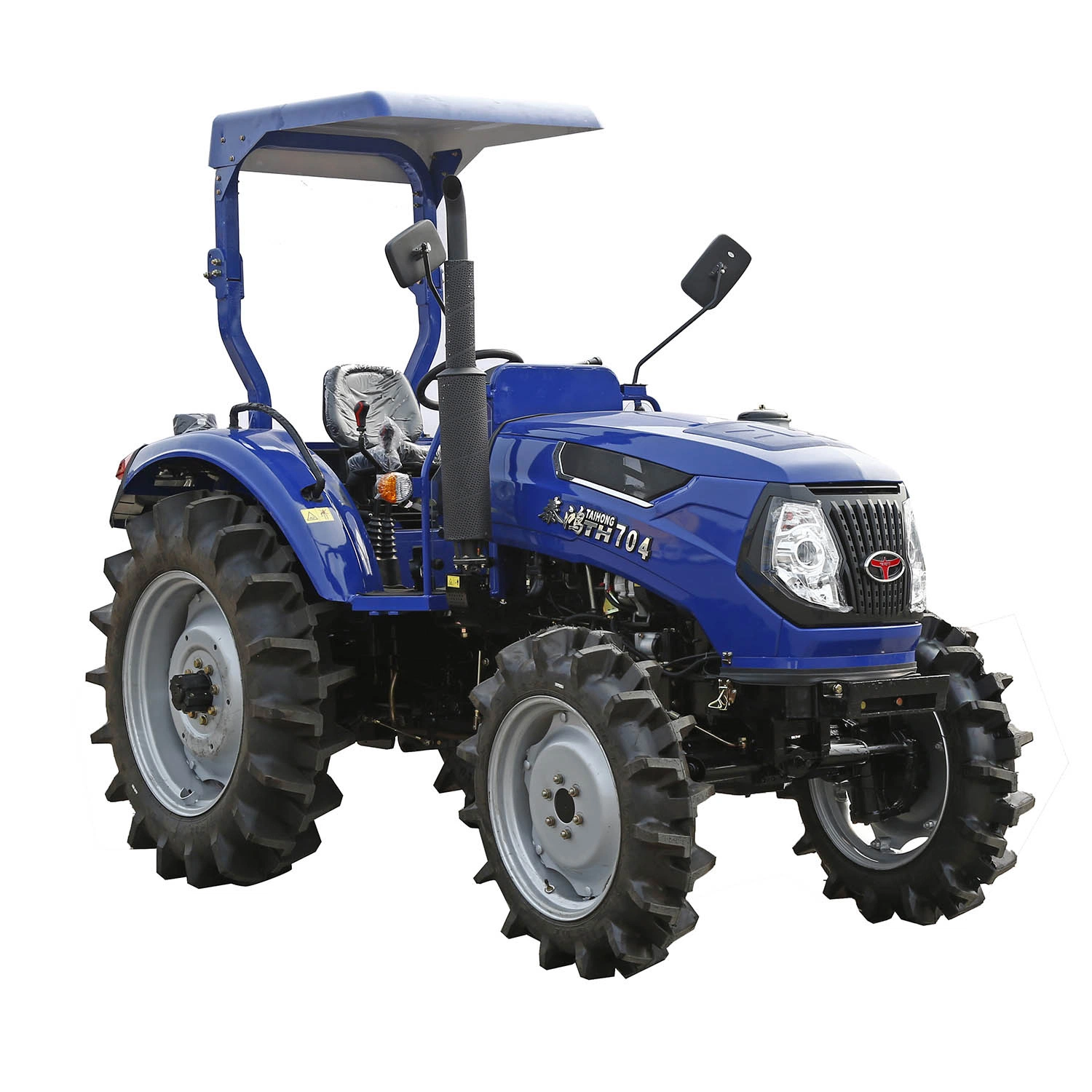 China Weifang Taihong Brand 70HP 4WD Farm Tractor with Sunshine Shade Roof