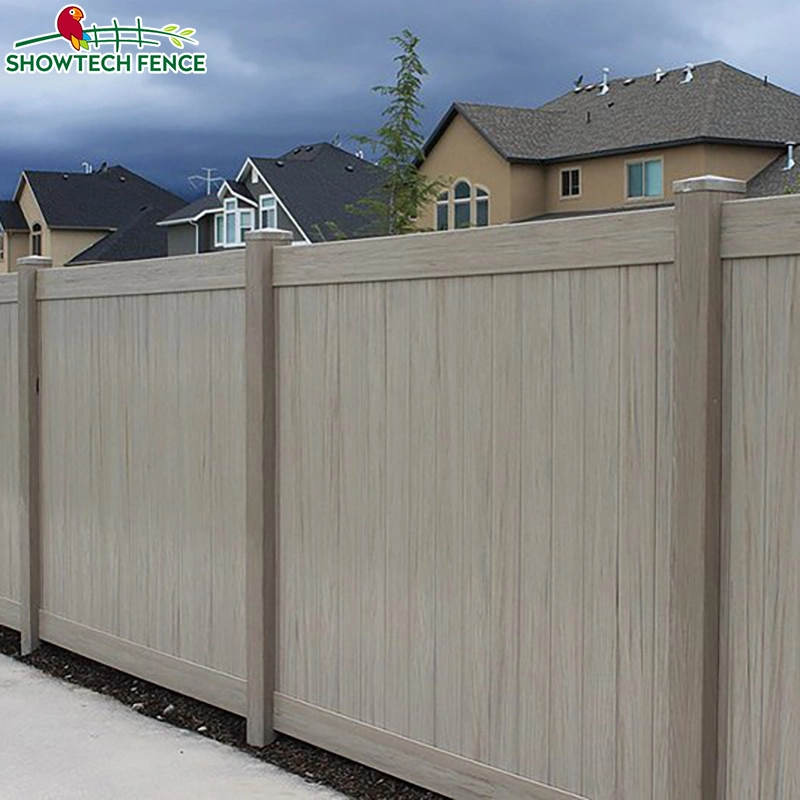 High Security Cheap White Used PVC Vinyl Privacy Fence/Garden Panels Fence