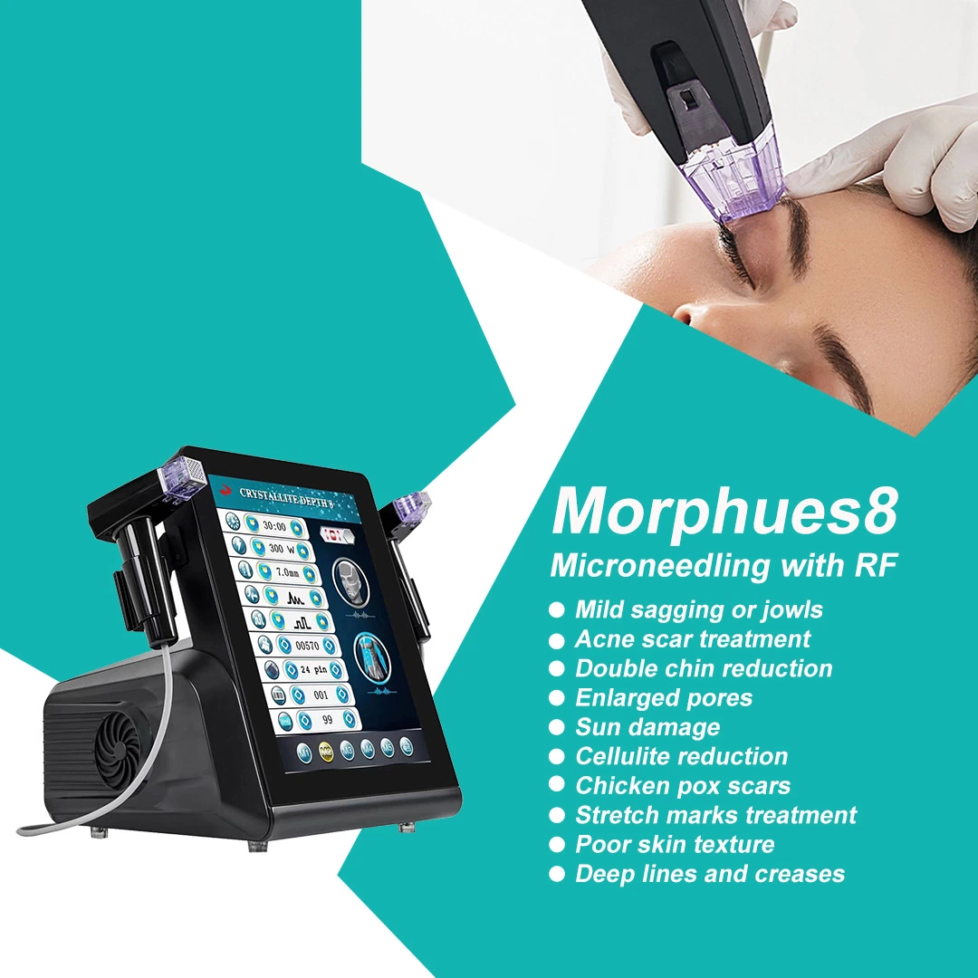 2 Griffe Tragbare Hochfrequenz RF Microneedling Morpheus 8