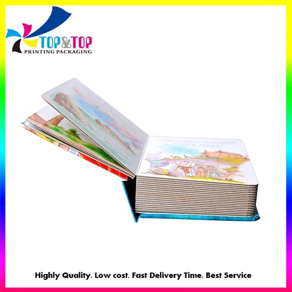 Custom Cardboard Bible Story Picture Book Printing for Children Reading