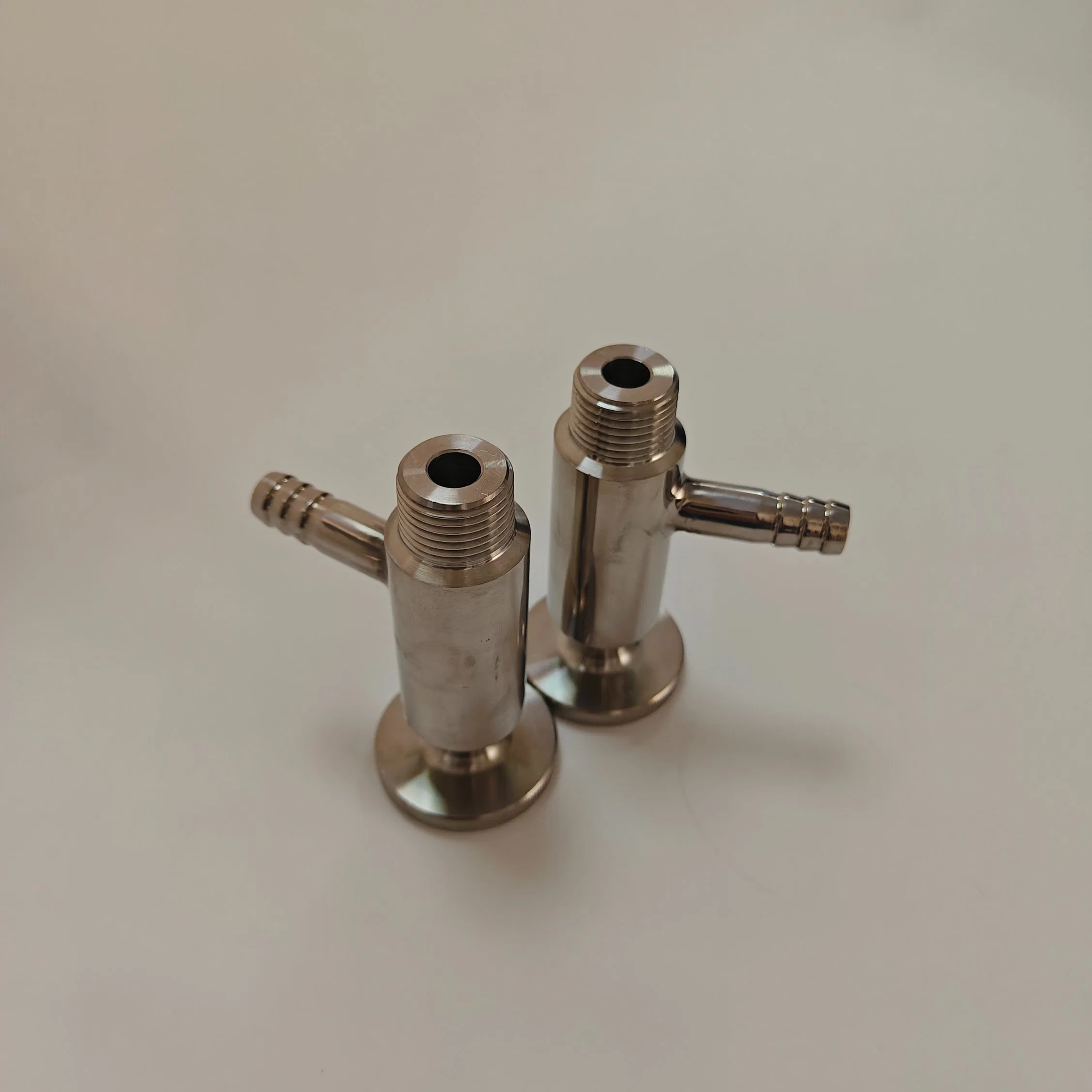 304 Stainless Steel Sanitary Quick-Fit Wine Sample Valve Aseptic Ss Tri Try Clamp/Male Thread Sampling Valve Sample Cock Valve