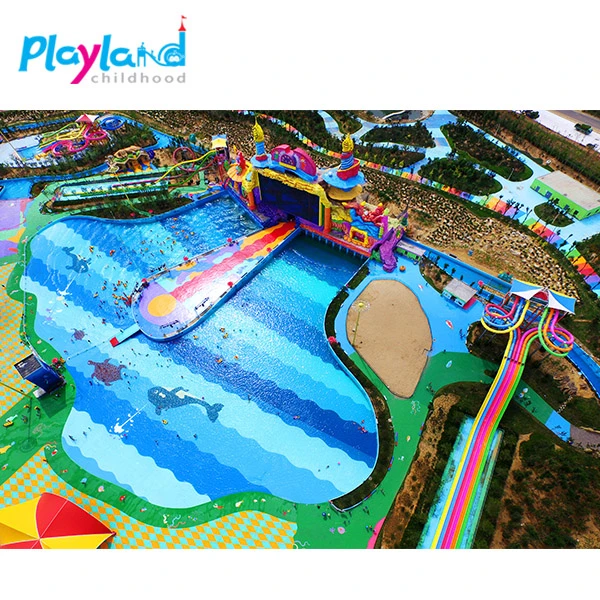 Cheap Price Used Water Play Equipment Lazy River Factory