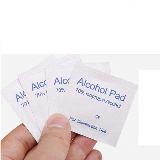 Disposable Brand Individually Wrapped Medical Supply Alcohol Prep Pad