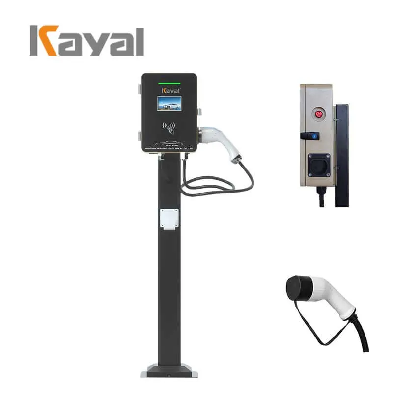 Estações de carregamento de veículos elétricos (EV) Kayal China Company de 380 V. Custo do dispositivo
