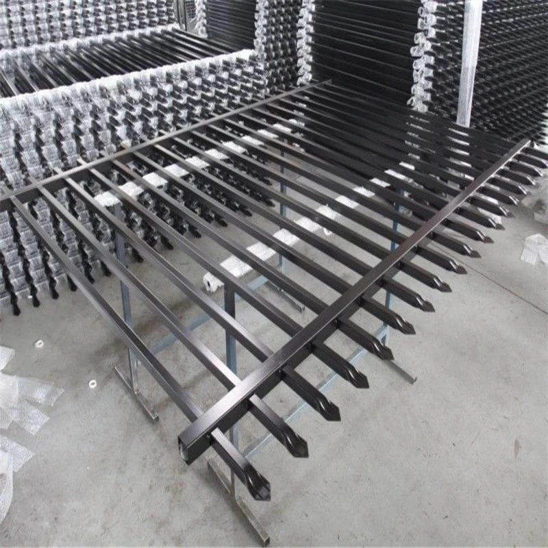 Security Ornamental Fencing Aluminum Fence Powder Coated Galvanized Steel Railing Cast Iron Fencing for Garden