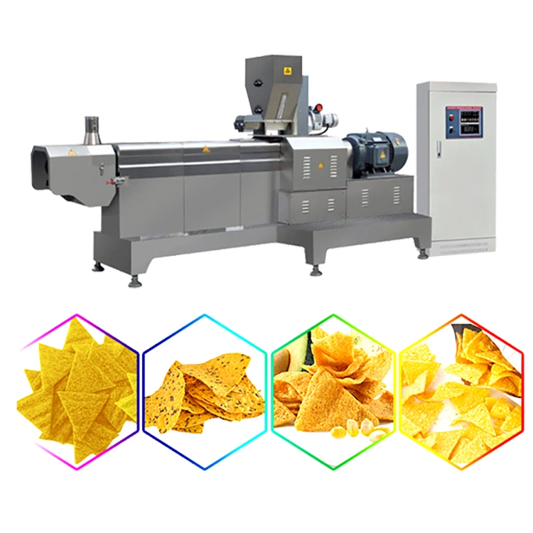 Industrial Corn Doritos Chips Making Machine Automatic Tortilla Chips Snack Production Line Doritos Snack Processing Equipment