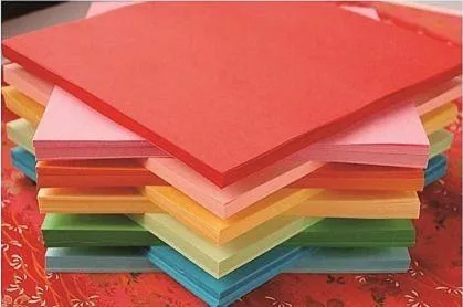 Excellent Runnability and Good Smoothness 100% Virgin Wood Pulp Color Paper and Color Board