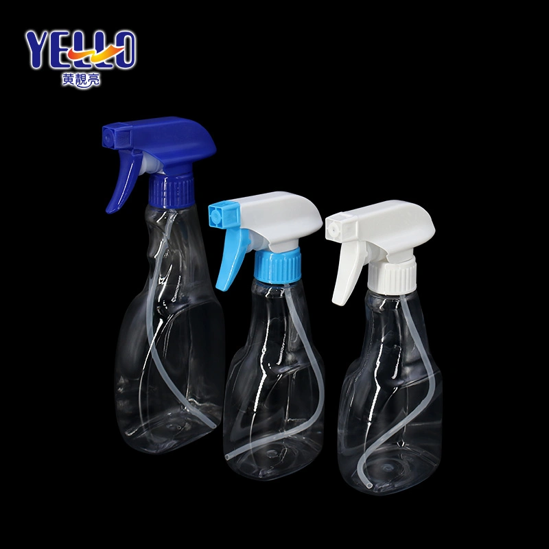 300ml 400ml Pet Clear Fine Mist Detergent Container Household Plastic Trigger Spray Bottle