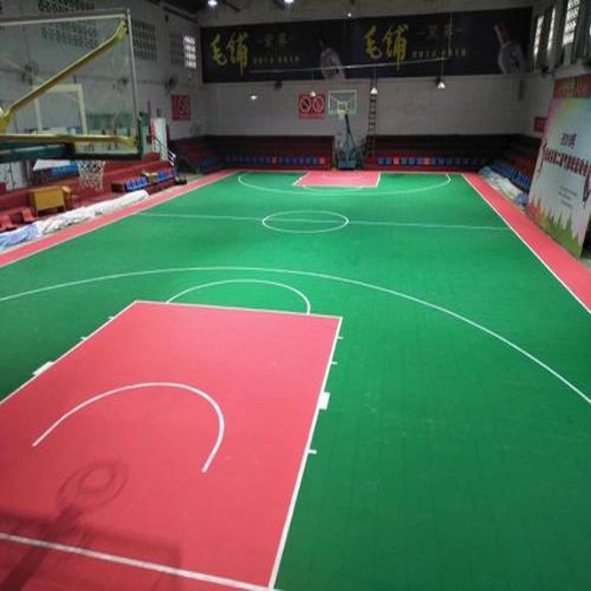 PP Interlock Tiles Modular Outdoor Basketball Tennis Badminton Sport Court Flooring