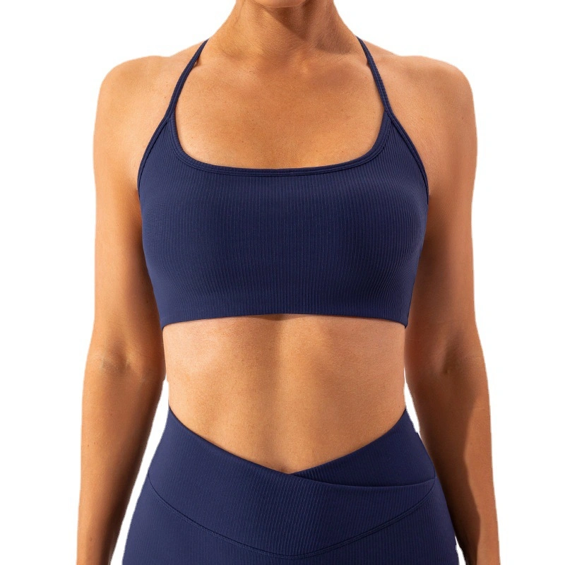 New Arrival Women's Stretch Strappy Yoga Running Workout Active Sports Bra