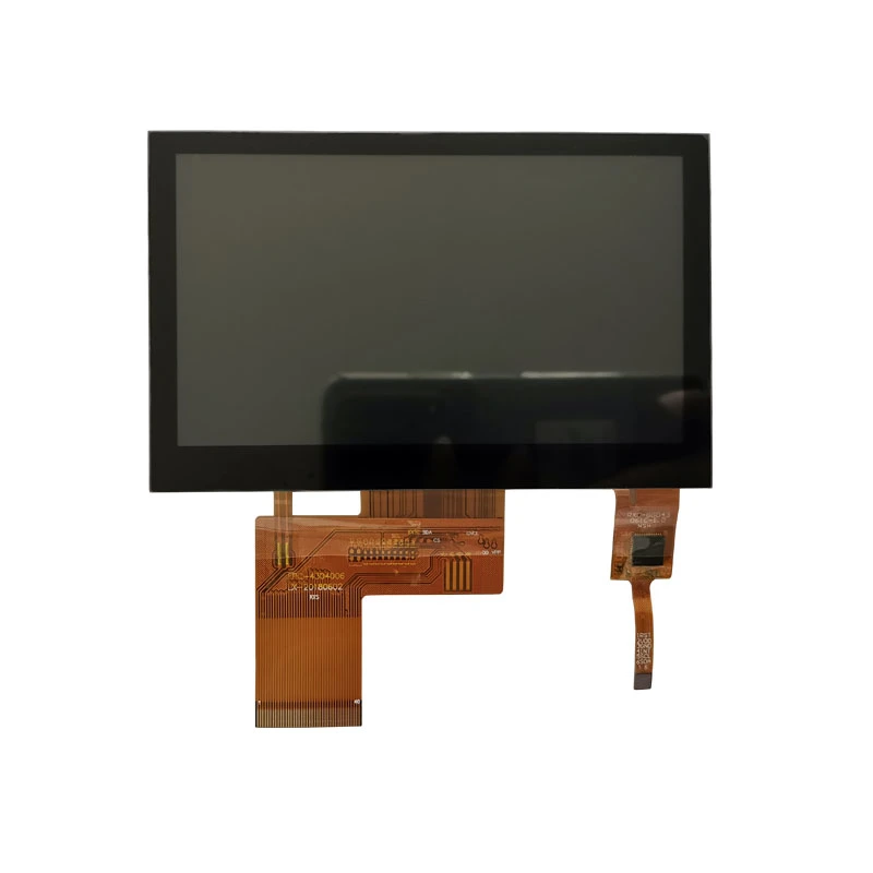 4.3 pouces écran WQVGA 400 nits avec CTP 480x272 résolution TFT LCD