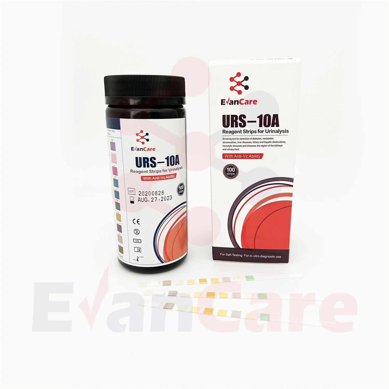 Evancare Urine Analysis System Urine Test Urs-10t Strip