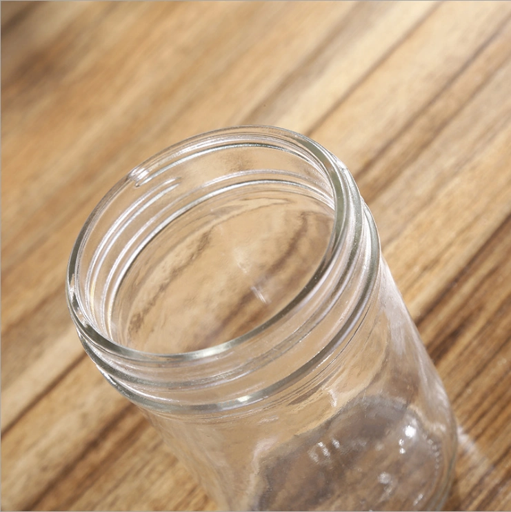 Almacenamiento de calidad alimentaria libre de plomo El frasco de cristal con tapa hermética