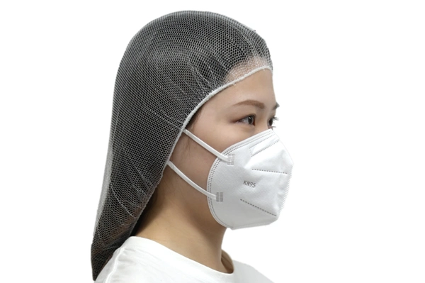 Breathable Protection 5-Ply KN95 Black Masks, Cup Dust Safety Masks