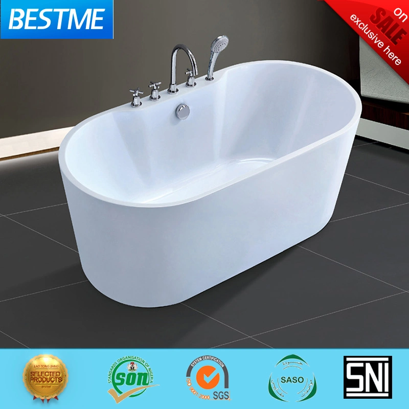 Bathroom Acrylic Bathtub with Shower Set (Bt-Y2529A)