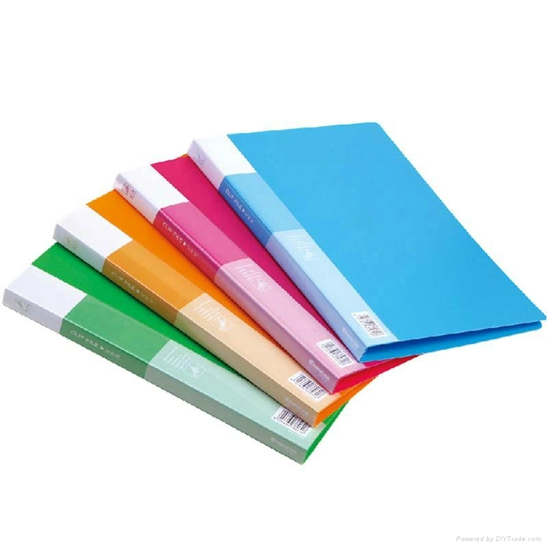 Custom Leather Expanding Ring Binder PVC Plastic Lever Arch A4 Paper PP File Folder