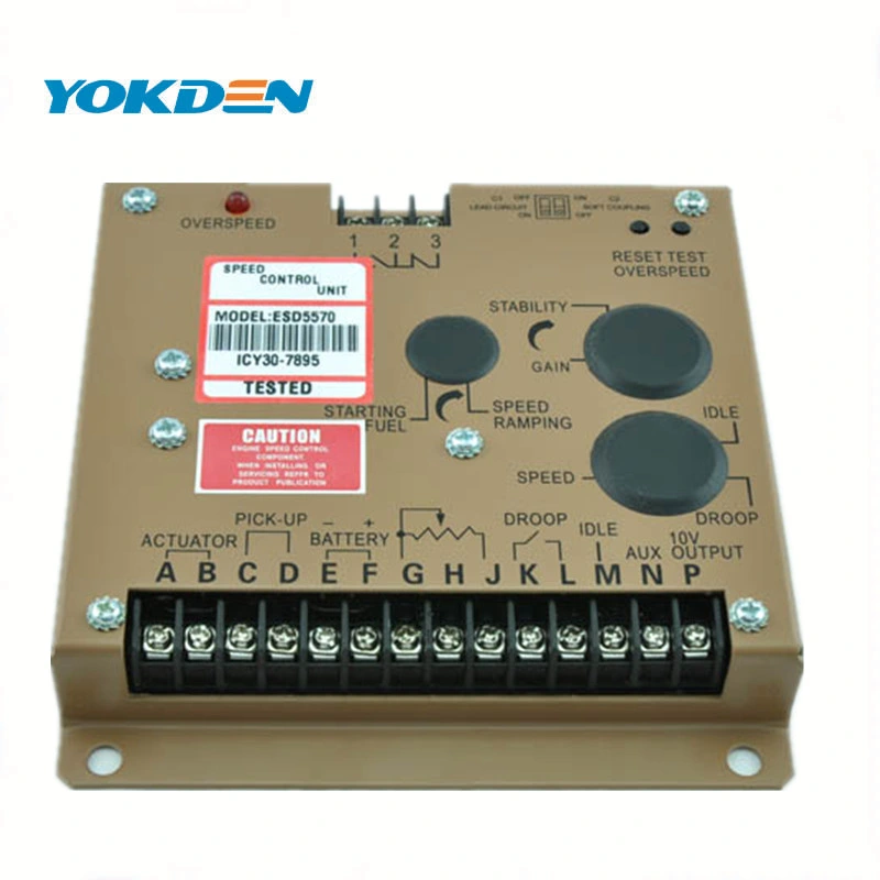 ESD5570e ESD5500e Generators Electronic Speed Controller