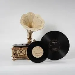 Robotime Lkb01 Gramophone 3D DIY HandMade собранный деревянный пильный пазл Детей